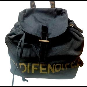 Vintage Fendi Roma backpack black JUST REDUCED